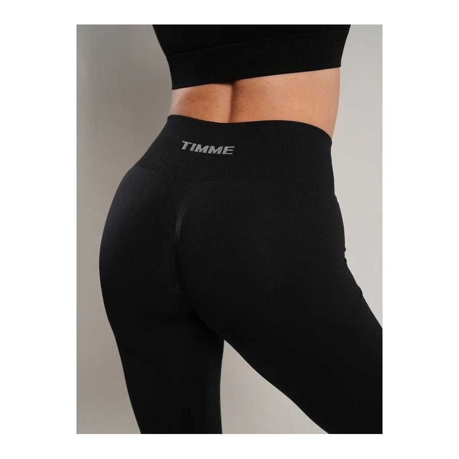 TIMME - Seamless Skin 2.0 leggings with a high waist - Black