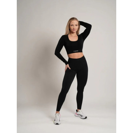TIMME - Seamless Skin 2.0 leggings with a high waist - Black