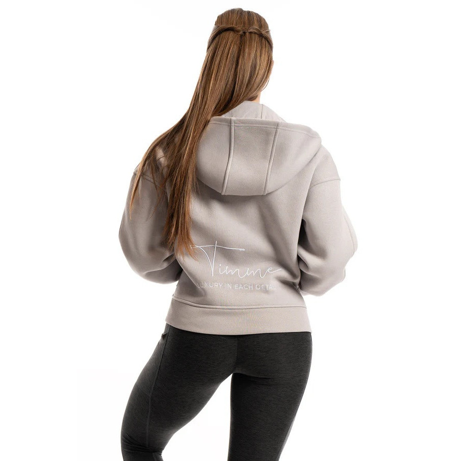 TIMME - Women's sweatshirt Luxury - Cool Grey