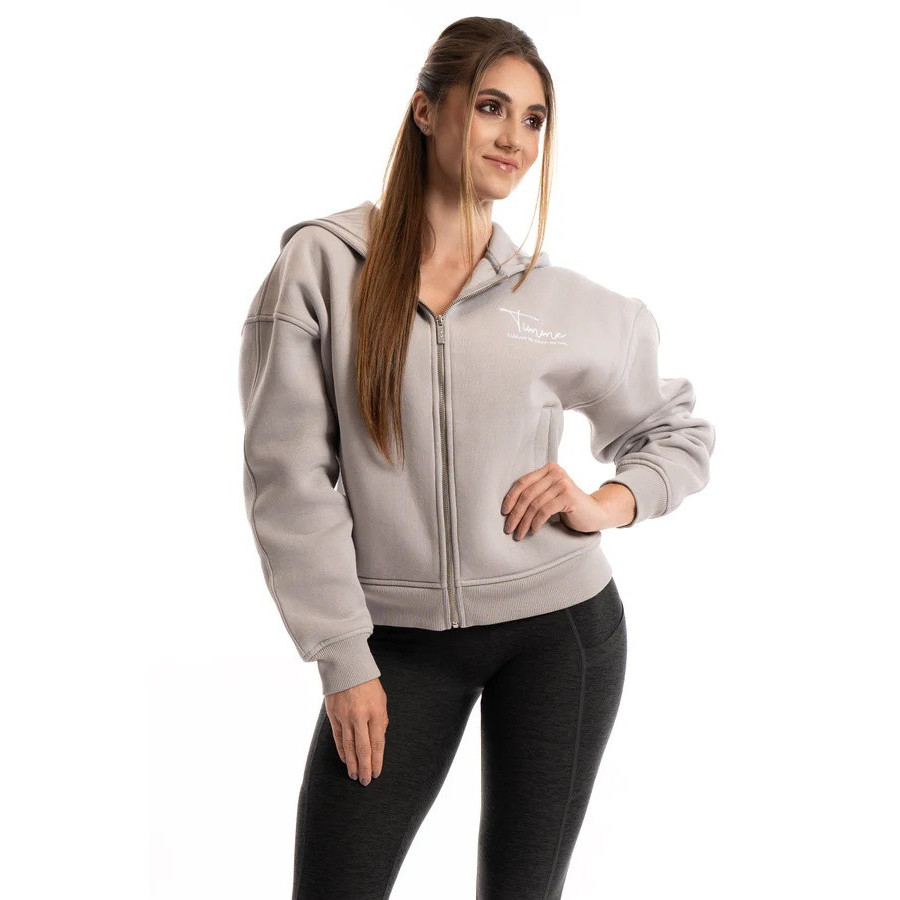 TIMME - Women's sweatshirt Luxury - Cool Grey